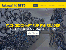 Tablet Screenshot of fahrradotto.de